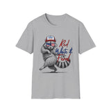 🦝🇺🇸 Red, White & Feral Graphic Tee 🇺🇸🦝