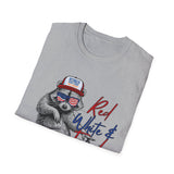🦝🇺🇸 Red, White & Feral Graphic Tee 🇺🇸🦝