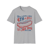 🌭🇺🇸 You Look Like the 4th of July Tee 🇺🇸🌭