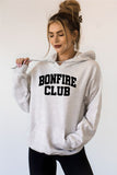 Bonfire Club Graphic Hoodie Sweatshirt