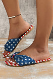 Stars & Stripes Bow Sandals
