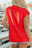 Patriotic Sequin Graphic Top
