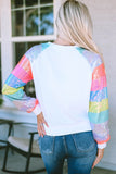 MERRY AND BRIGHT Sequin Long Sleeve Sweatshirt