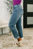 Becky Mid Rise Cool Denim Boyfriend Jean