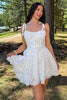 Blossom Energy Eyelet Lace Corset Mini Dress