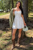Blossom Energy Eyelet Lace Corset Mini Dress