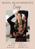 Everything in My Power Floral Puff Sleeve Blouse