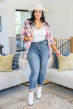 Corey Hi Rise Bleach Splash Boyfriend Jeans
