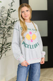 Country Club Pickle Ball Graphic Sweatshirt