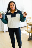 Dash Color Block 1/4 Zip Pullover