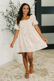 Dream a Little Dream Embroidered Dress