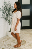 Dream a Little Dream Embroidered Dress