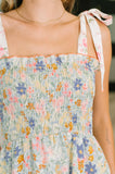 Elegant Edge Tiered Maxi Dress in Sage