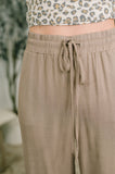 Essential Feeling Straight Leg Lounge Pants in Light in Cocoa