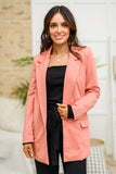 Eugenie Blazer in Mauve