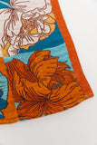 Luxury Beach Towel in Block Floral
