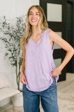 Getting Good V-Neck Tank in Lilac