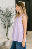 Getting Good V-Neck Tank in Lilac