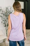 Getting Good V-Neck Tank in Lilac