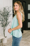 Getting Good V-Neck Tank in Mint