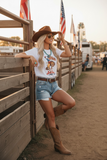 Cowgirl America Graphic Tee