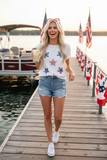 USA Sequin Star Tee