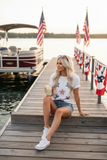 USA Sequin Star Tee
