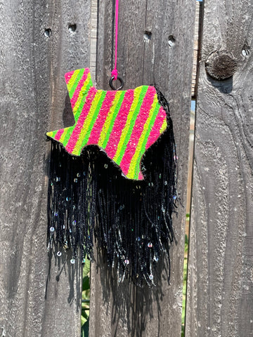 Neon Texas Fringe Freshie