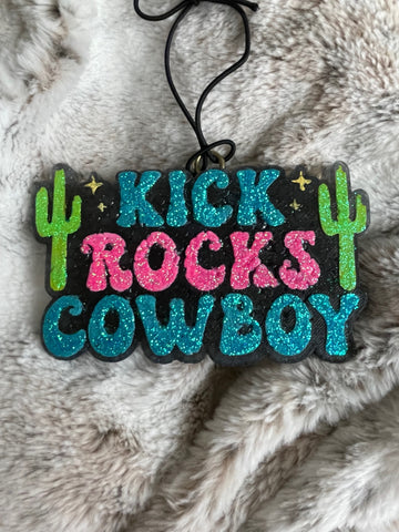Kick Rocks Cowboy Freshie