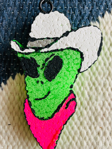 Alien Cowboy Freshie