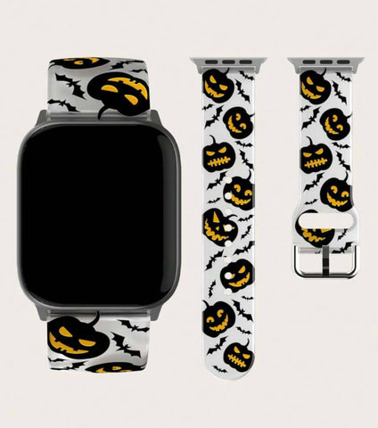 Jack-o-Lantern Apple Watch Band