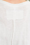 Just Like That Relaxed Heather Tee in Ivory