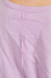 Just Like That Relaxed Heather Tee in Lilac