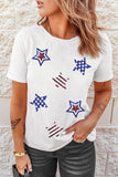 USA Sequin Star Tee