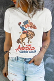 Cowgirl America Graphic Tee