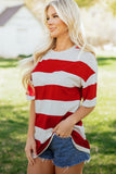 Weekend Oversized Stripe Tee
