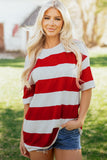 Weekend Oversized Stripe Tee