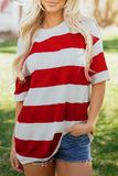 Weekend Oversized Stripe Tee