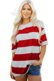 Weekend Oversized Stripe Tee