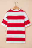 Weekend Oversized Stripe Tee