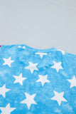 Stars & Stripes Ruffle Sleeve Top