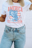 Freedom Eagle Patriotic Tee