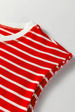 All American Ribbed Stripe Tank