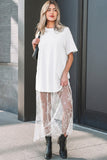 Wildflower Patchwork Maxi Dress White