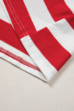 Americana Puff Sleeve Mini Dress