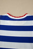 Blue Belle Puff Sleeve Dress
