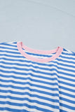 Nautical Stripe T Shirt Dress