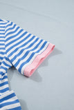 Nautical Stripe T Shirt Dress