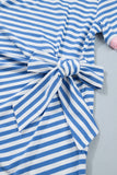 Nautical Stripe T Shirt Dress