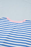 Nautical Stripe T Shirt Dress